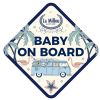 Αυτοκόλλητο αυτοκινήτου baby on board Bus La Millou