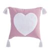 Διακοσμητικό μαξιλάρι Hugging Heart pink nef nef