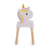 Ξύλινο τραπεζάκι με καρέκλες Unicorn moni toys