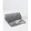 Κουβέρτα βελουτέ μονή Abbracio grey sb concept