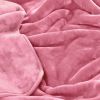 Κουβέρτα βελουτέ μονή Velour pink rythmos