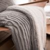 Κουβέρτα καναπέ ριχτάρι με γούνα Softy 478/15 ash grey gofis home