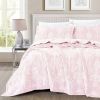 Κουβέρτα ζακάρ υπέρδιπλη σετ Antoinette pink borea