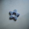 Κρίκος οδοντοφυΐας Star natural rubber-powder blue filibabba