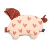 Μαξιλάρι Sleepy pig Cotto Heartbeat pink La Millou