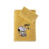 Παιδικές πετσέτες σετ 2τμχ Snoopy Smak yellow nef nef