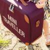 Παιδική βαλίτσα Mini Traveller aubergine Childhome