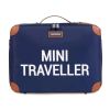 Παιδική βαλίτσα Mini Traveller navy-white Childhome