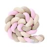 Πάντα πλεξούδα Velvet almond-baby pink-cappuccino sparrow