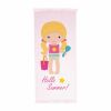 Πετσέτα θαλάσσης - παρεό Hello Summer pink borea