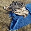 Πετσέτα θαλάσσης - παρεό Vira navy blue nima