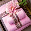 Πετσέτες σετ 3τμχ 63004 rose borea