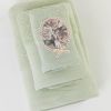 Πετσέτες σετ 3τμχ Ashley pistachio borea