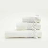 Πετσέτες σετ 3τμχ Belle white borea