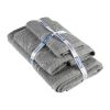 Πετσέτες σετ 3τμχ des.1 grey astron