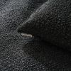 Ριχτάρι sofa quilt Saga 445/14 pure black gofis home