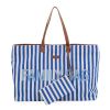 Τσάντα αλλαγής Family Bag Stripes electric blue-light blue Childhome