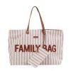 Τσάντα αλλαγής Family Bag Stripes nude-terracotta Childhome
