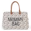 Τσάντα αλλαγής Mommy Bag Big Canvas Leopard Childhome