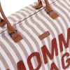 Τσάντα αλλαγής Mommy Bag Stripes nude-terracotta Childhome
