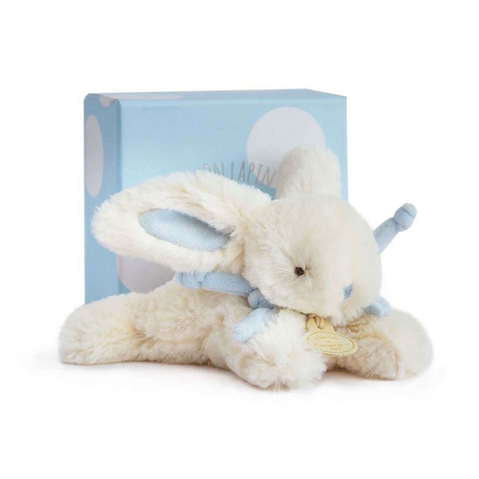 Λούτρινο παιχνίδι Lapin Bonbon Rabbit bleu 16cm doudou et compagnie