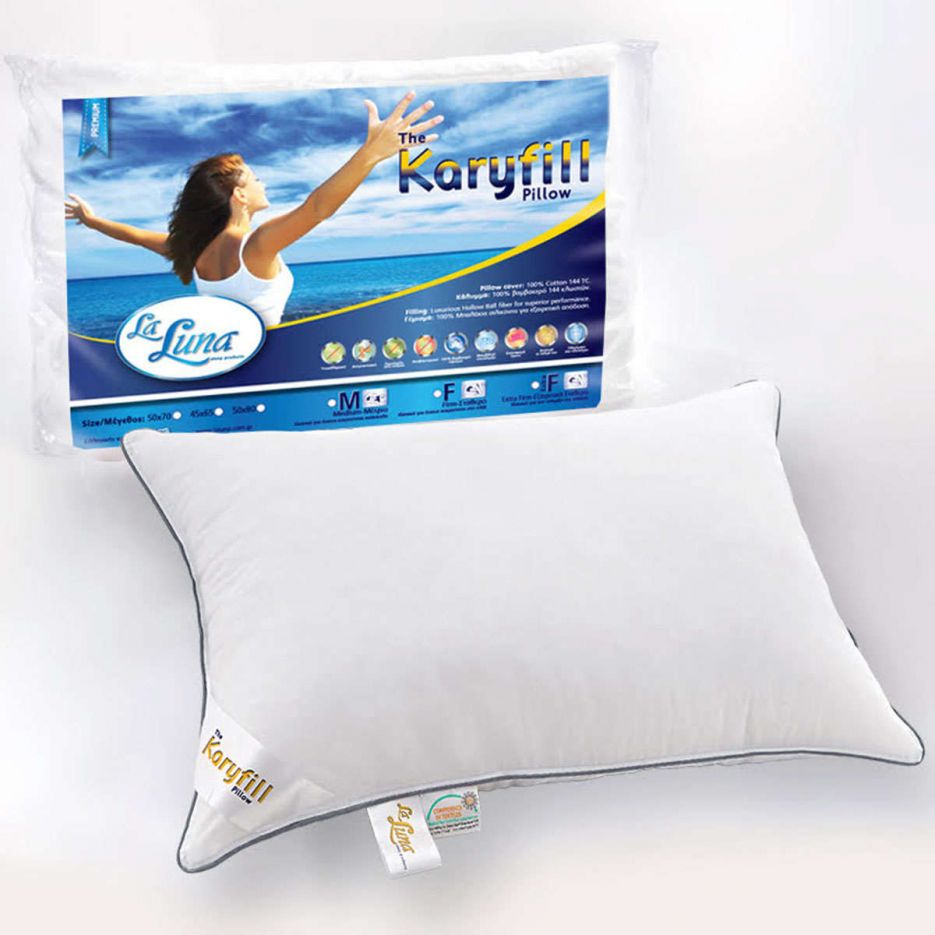 Μαξιλάρι ύπνου The New Karyfill Pillow firm la luna