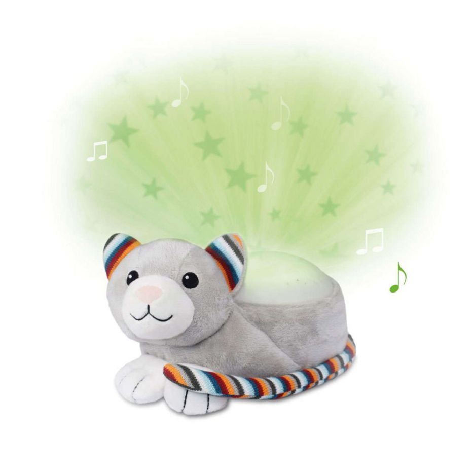 Mουσικός προβολέας γάτα με λευκούς ήχους Kiki zazu