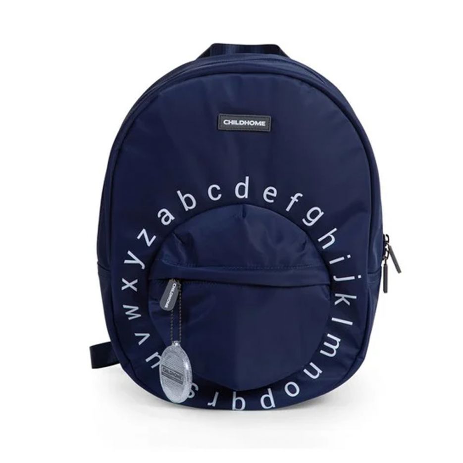 Παιδικό σακίδιο School Backpack Big ABC navy-white Childhome
