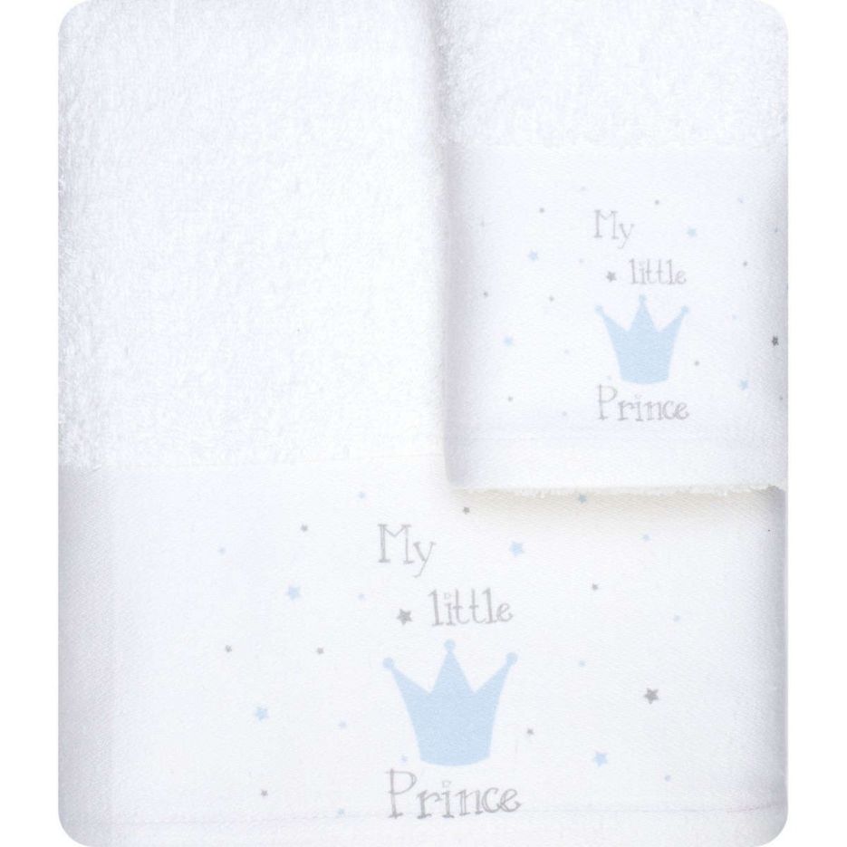 Πετσέτες σετ 2τμχ My Little Prince white borea