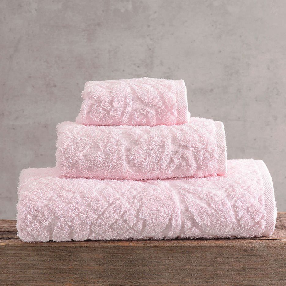 Πετσέτες σετ 3τμχ Imani pink rythmos
