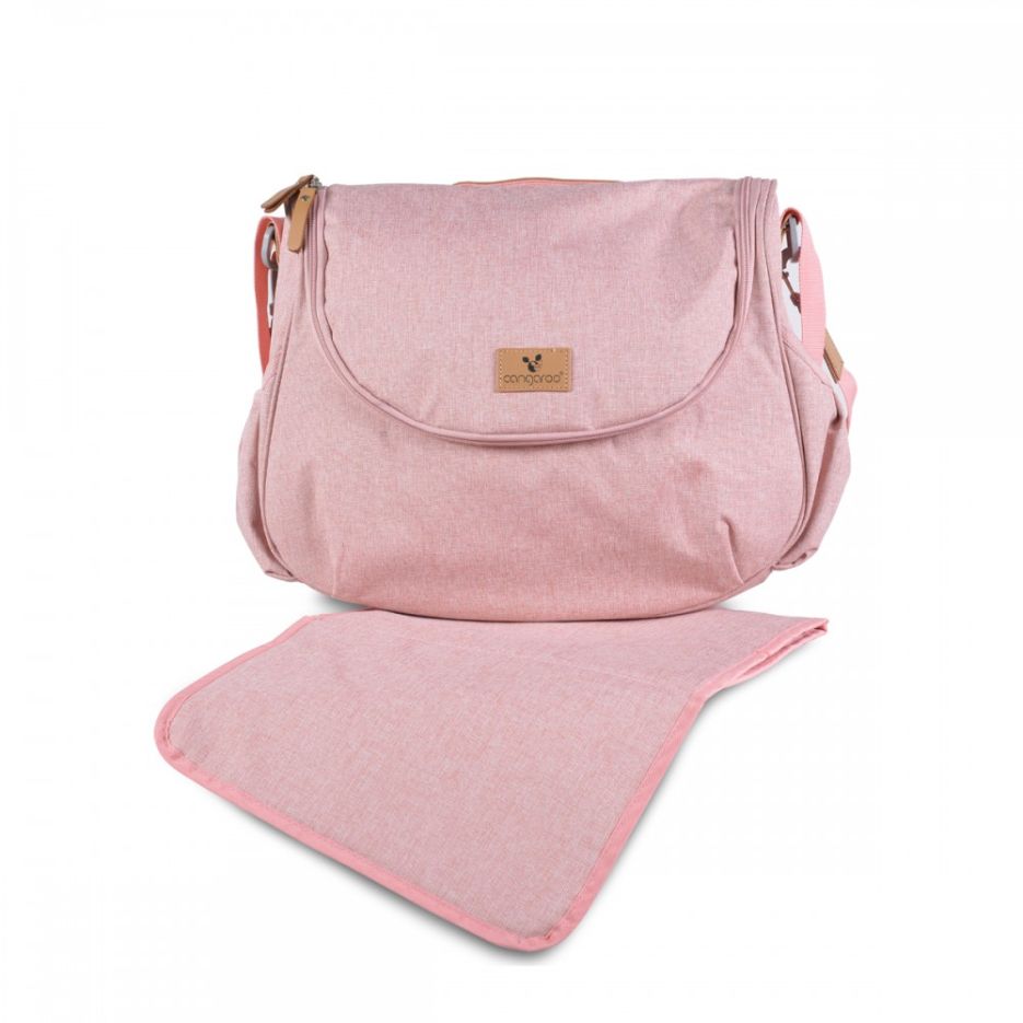 Τσάντα αλλαγής mama bag Naomi pink cangaroo