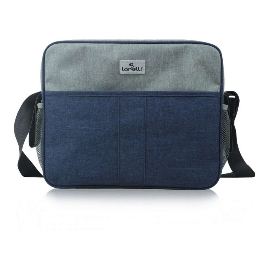 Τσάντα αλλαξιέρα Mama Bag blue&grey lorelli