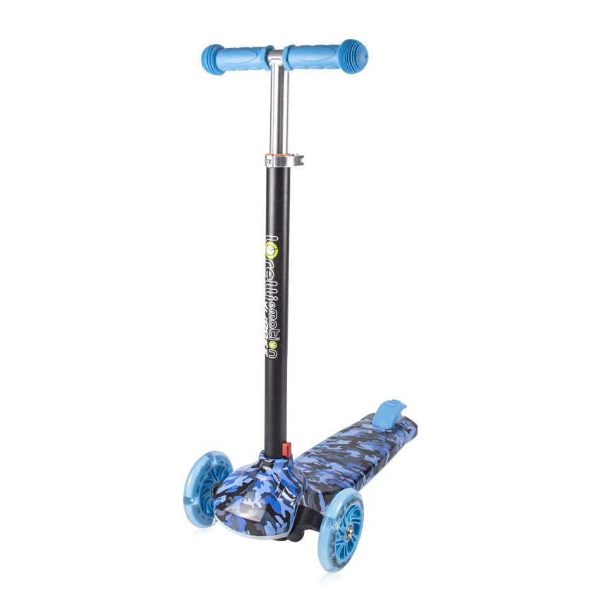Πατίνι scooter Yuppee blue military lorelli