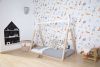 Πλαίσιο κρεβατιού Tipi house Natural-White 70x140 cm Childhome