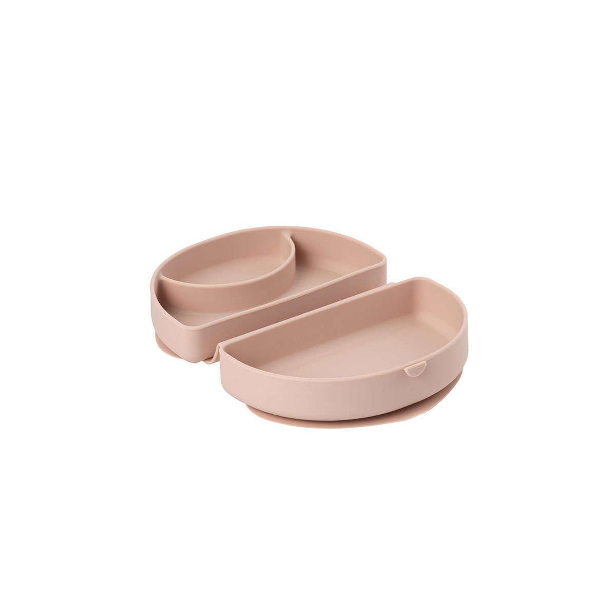 Αναδιπλούμενο πιάτο σιλικόνης Des.12 pink miniware