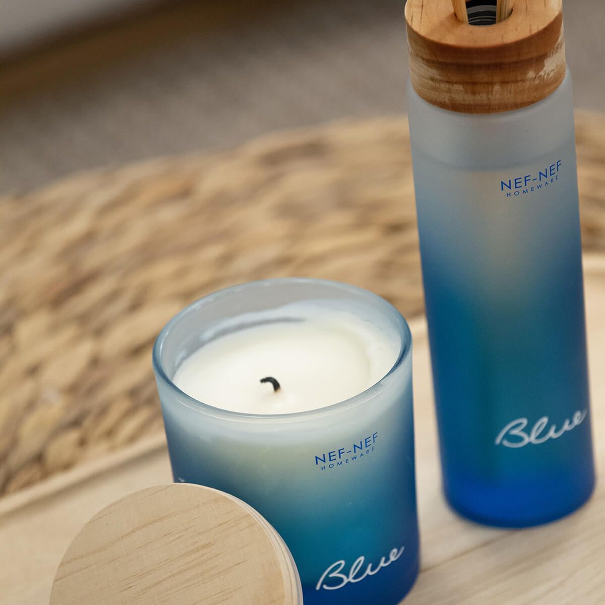 Αρωματικό κερί 200gr Blue nef nef homeware