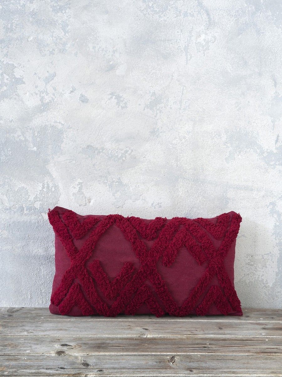 Διακοσμητικό μαξιλάρι Amadeo 30x60cm red nima