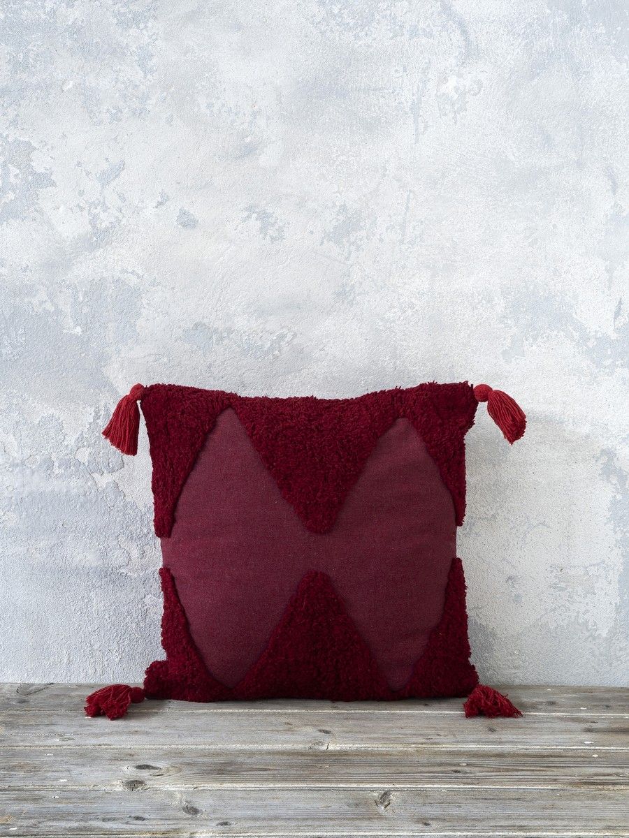 Διακοσμητικό μαξιλάρι Amadeo 45x45cm red nima