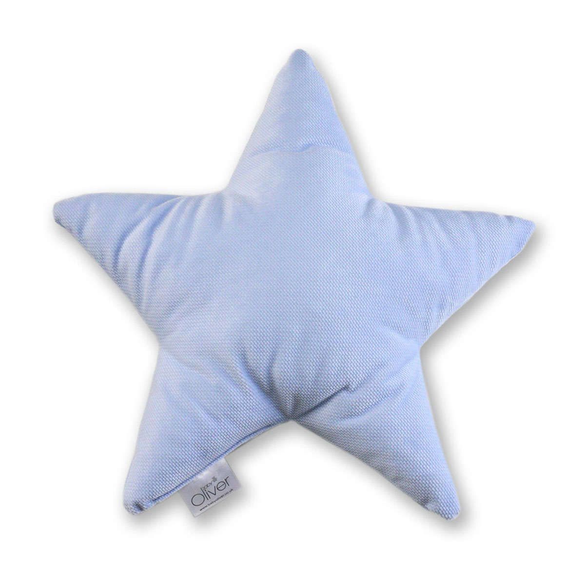 Διακοσμητικό μαξιλάρι βελουτέ Αστέρι des.120 ciel baby oliver