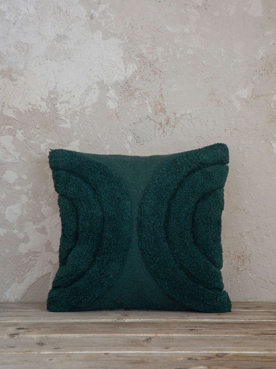 Διακοσμητικό μαξιλάρι Hanna dark green nima