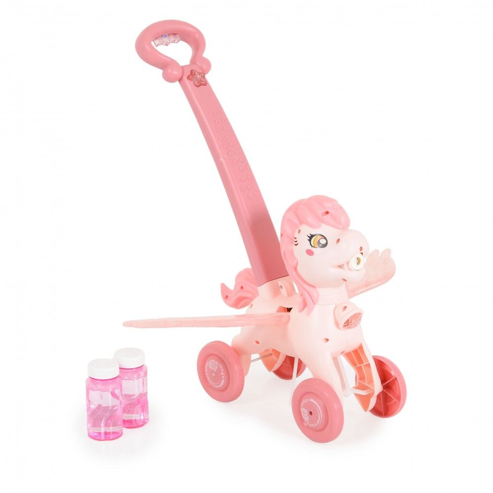 Ηλεκτρικό μηχάνημα για φούσκες Pony Pink Wings moni toys