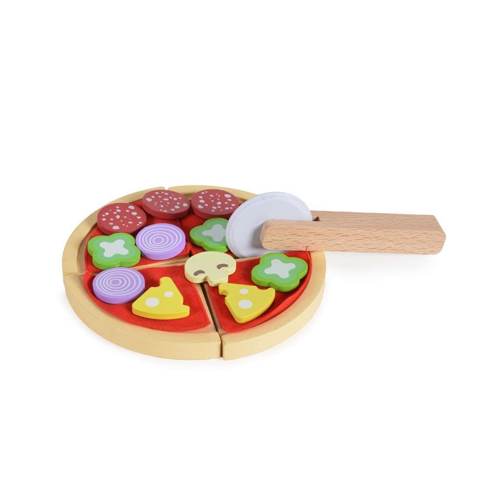 Ξύλινη pizza σετ 4221 moni toys