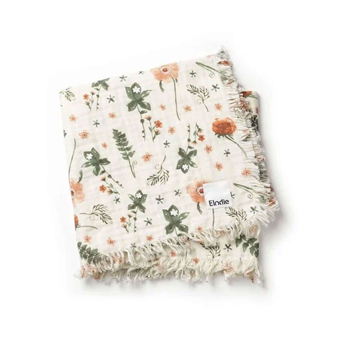 Κουβέρτα βαμβακερή αγκαλιάς soft Meadow Blossom Elodie details