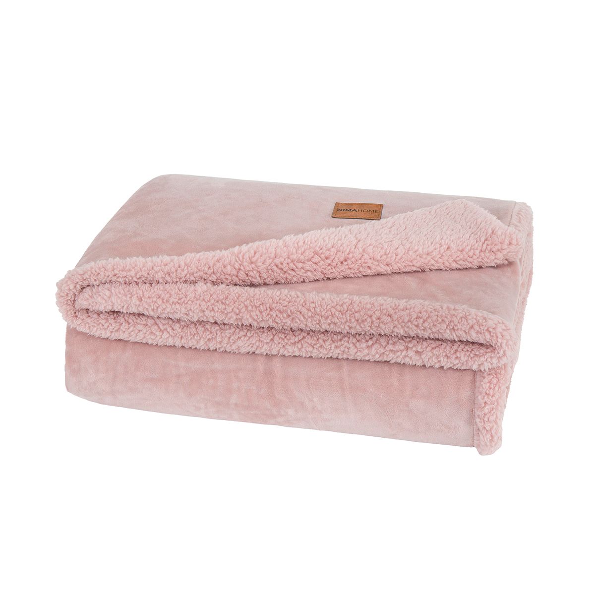 Κουβέρτα καναπέ ριχτάρι Nuan powder pink
