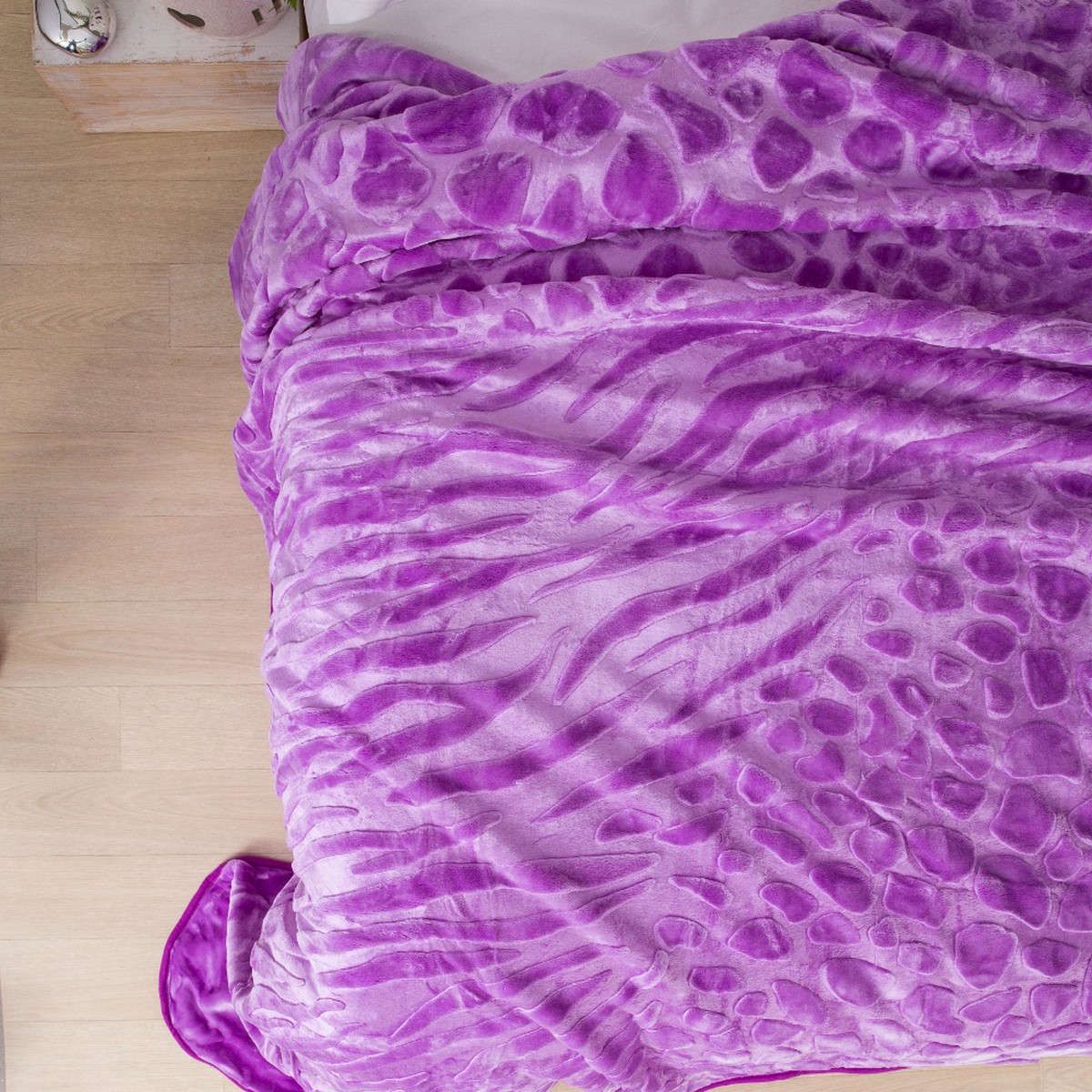 Κουβέρτα υπέρδιπλη K-3 lila borea