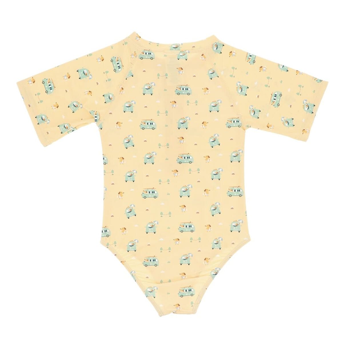 Μαγιό μακρυμάνικο με φερμουάρ Surf Van 2-3ετών monneka