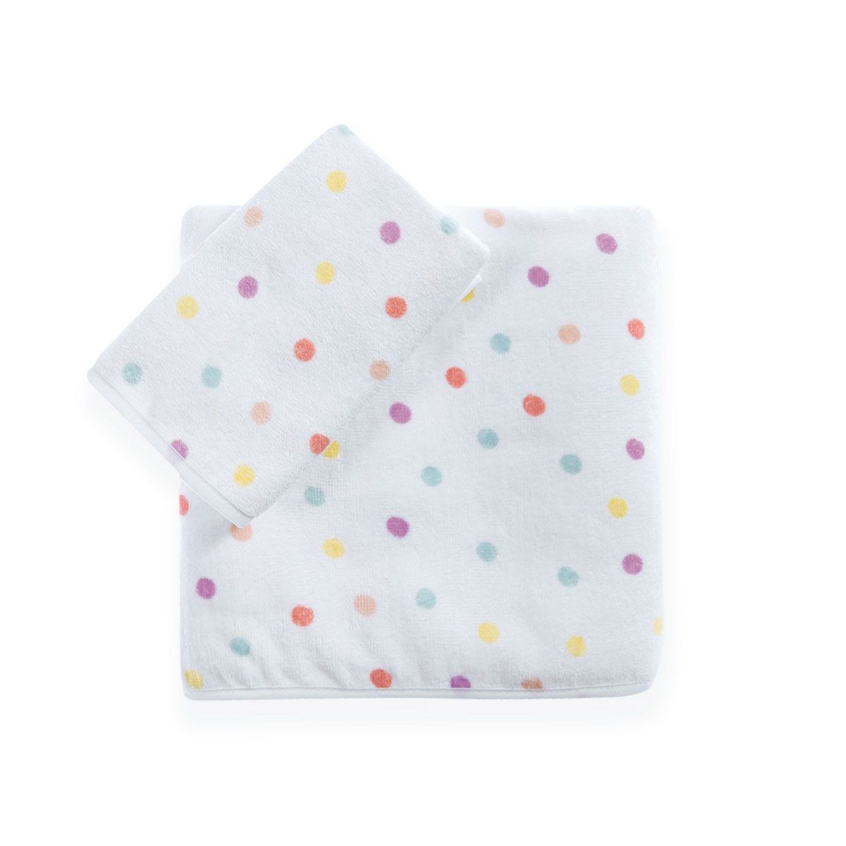 Παιδικές πετσέτες σετ 2τμχ Baby Bugs white nef nef