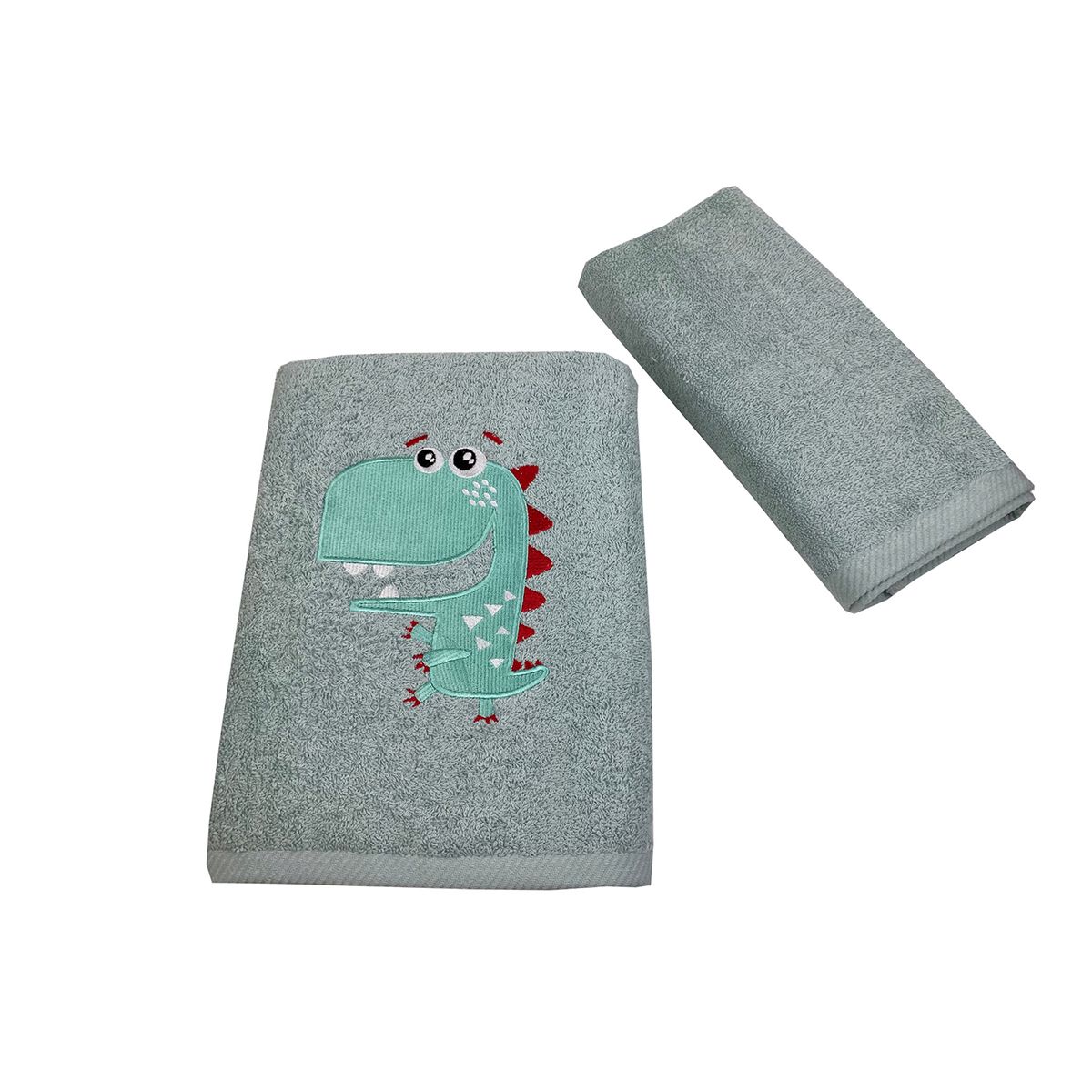 Παιδικές πετσέτες σετ 2τμχ Crocodile astron