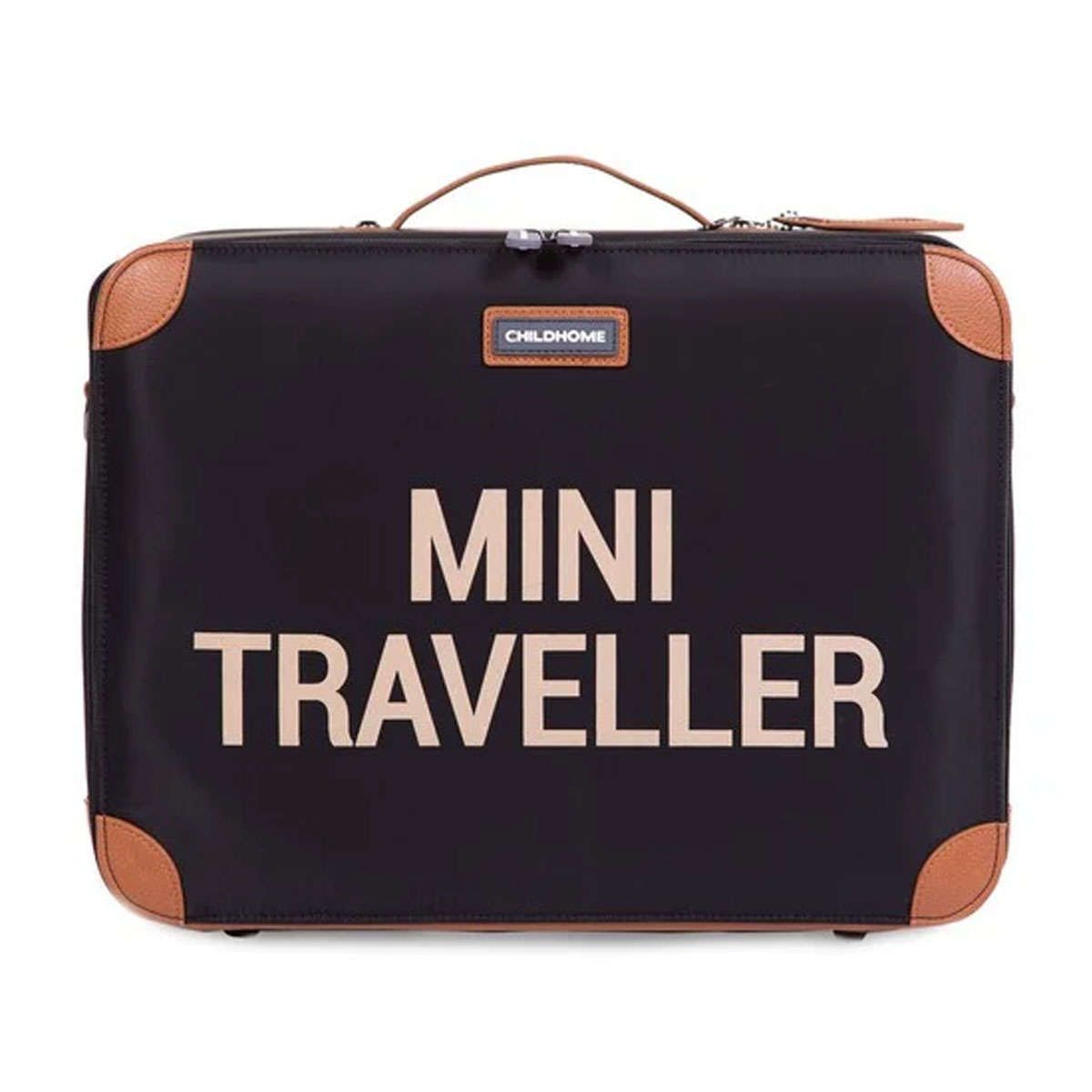 Παιδική βαλίτσα Mini Traveller black-gold Childhome