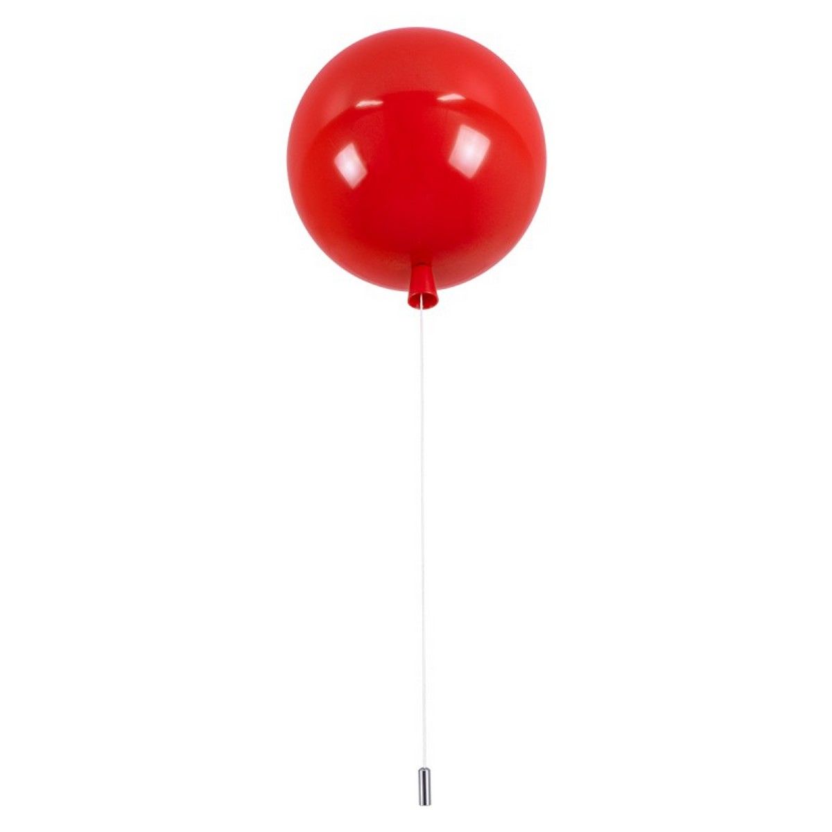 Παιδικό φωτιστικό οροφής κρεμαστό Balloon 00652 red globostar